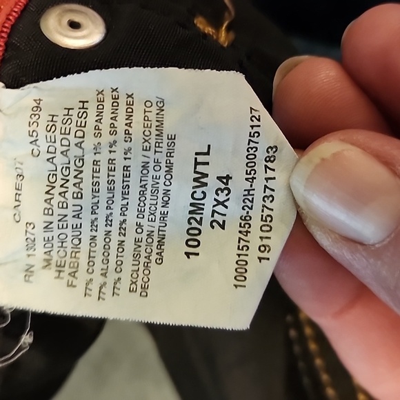 NWOT Wrangler Blue Denim Jeans, 20x style 02 Slim - Picture 4 of 8